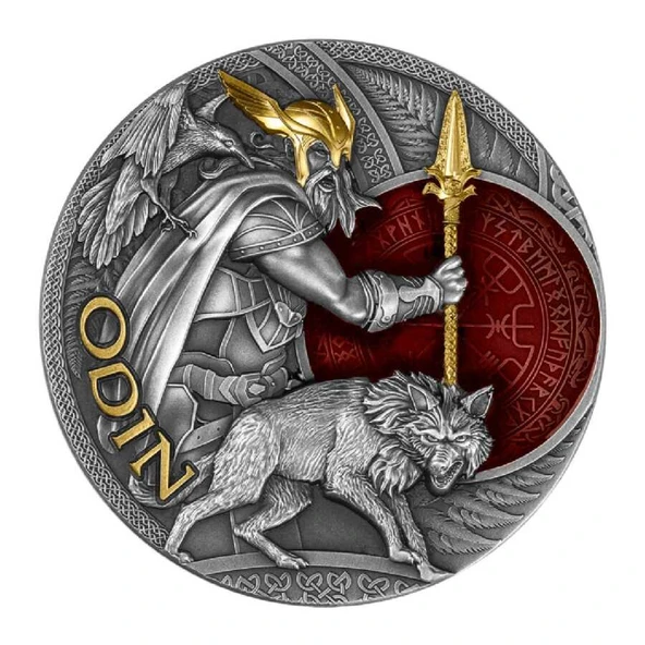 AgaKulche Odin Gümüş Sikke Coin - 1