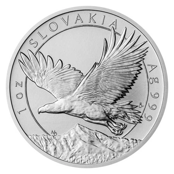 AgaKulche Kartal 2023 1 Ons Gümüş Sikke Coin