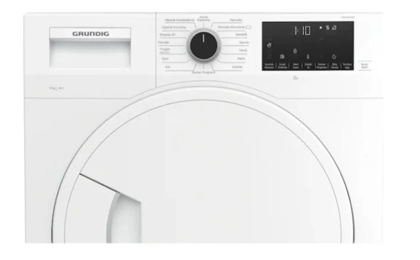 Grundig GDH 92 PCW 9 kg Çamaşır Kurutma Makinesi - Resim 3