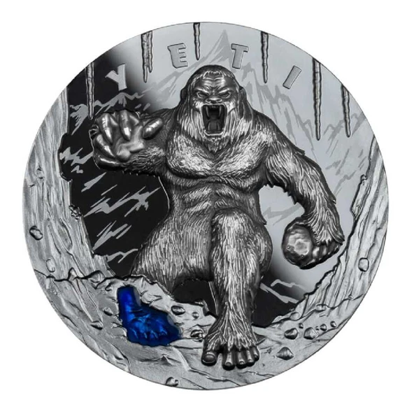AgaKulche Yeti Gümüş Sikke Coin