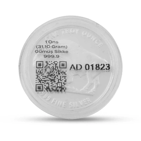 AgaKulche  Amerikan Buffalo Gümüş Sikke Coin - 4