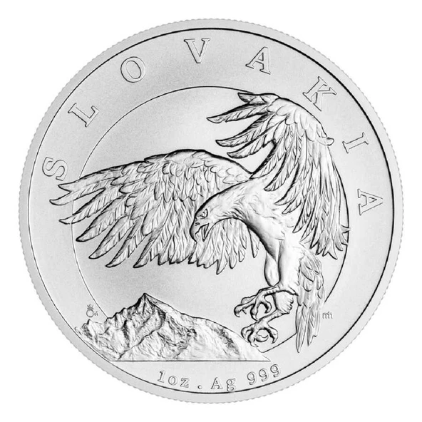 AgaKulche Kartal 2024 1 Ons Gümüş Sikke Coin