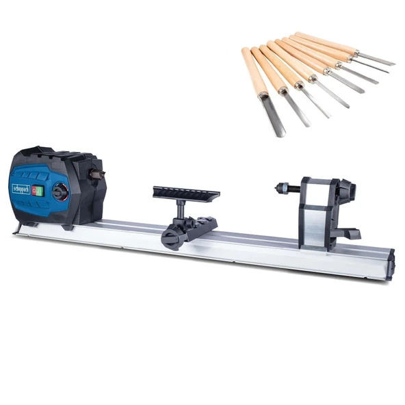 Scheppach DM600 Vario Devir Ayarlı Ahşap Torna Makinesi