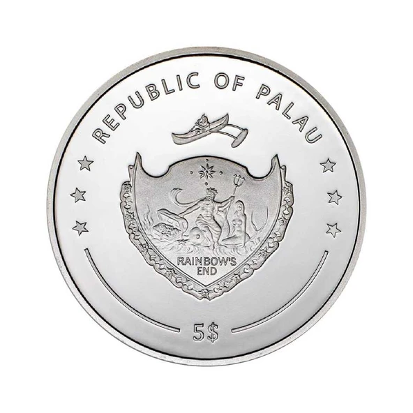 AgaKulche Kahve Renk Göz Gümüş Sikke Coin - 2