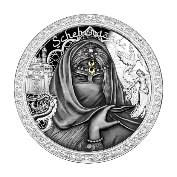 AgaKulche Şehrazat Gümüş Sikke Coin