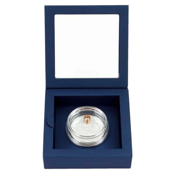 AgaKulche Hoş Geldin Bebek Kristal Taşlı 2022 1 Ons Gümüş Sikke Coin - 2