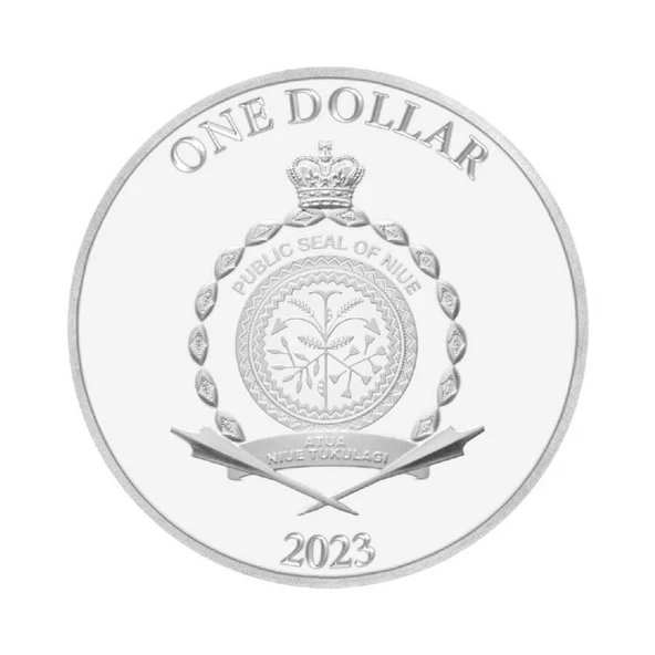 AgaKulche Düğün Güvercinleri Gümüş Sikke Coin - 2