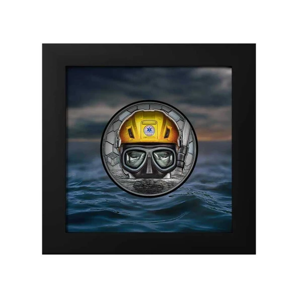 AgaKulche Gerçek Kahramanlar Sahil Güvenlik Gümüş Sikke Coin - 5