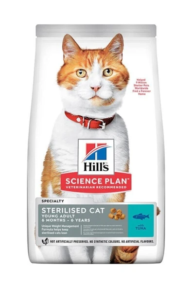 Hills Sterilised Ton Balıklı Kısırlaştırılmış Kedi Maması 10 kg