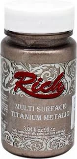 Rich Multi Surface Titanium Metalik Boya 90 cc Latte 2510 ürün görseli 1