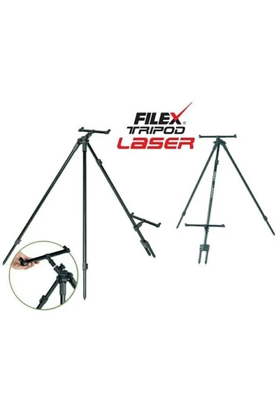 Filex Compact Laser Rod Rest Kamış Tutucu Trıpod