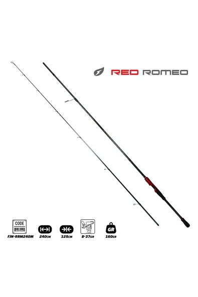 Red Romeo 240cm 8-37gr Spin Kamış