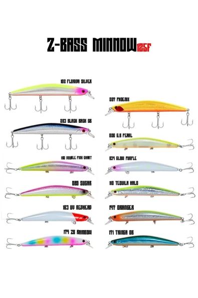 Z-bass Minnow 125f 21gr Maket Balık