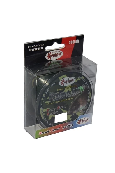 Iron Carp 300mt Monofilament Misina Kamuflaj 0.40 Mm