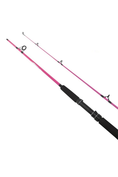 Festival Model 2p 180 Cm 10-30g Pembe Balıkçı Spin Olta Kamışı - 1