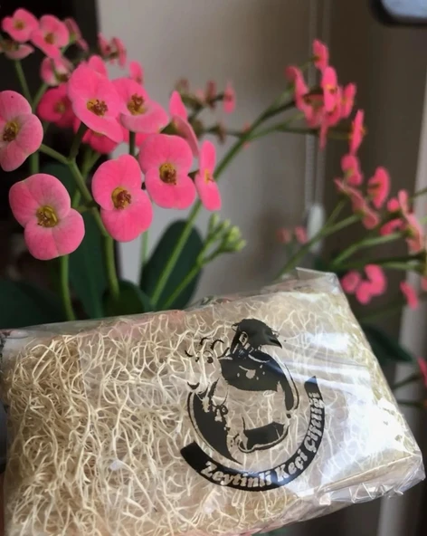 Saf Zeytinyağlı Keçi Sütlü %100 Cilt Nemlendiren Doğal Kabak Lifli Sabun 100gr - 4