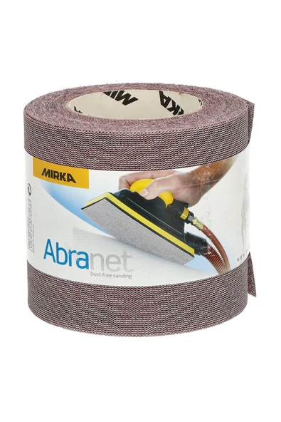 detailmarket MİRKA ABRANET 115mm x 10m Cırt Rulo Zımpara P400 Kum