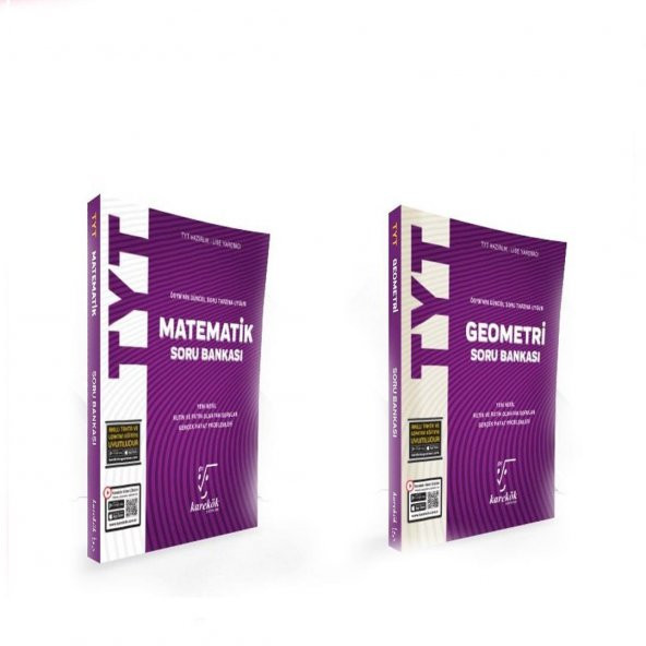 TYT Matematik ve Geometri Soru Bankası Seti 2 Kitap Karekök Yayınları