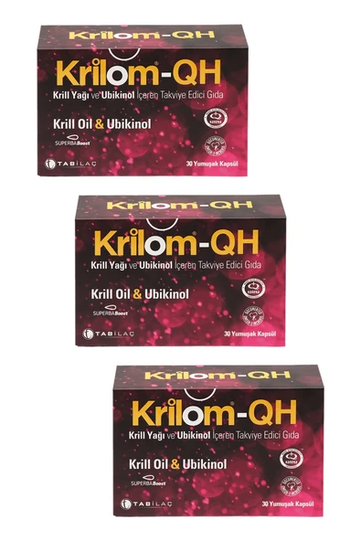 Krilom QH 30 Yumuşak Kapsül x 3 Adet - Resim 2