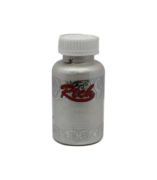 Rich Multi Surface Titanium Metalik Boya 90 cc İnci 2500 ürün görseli 1