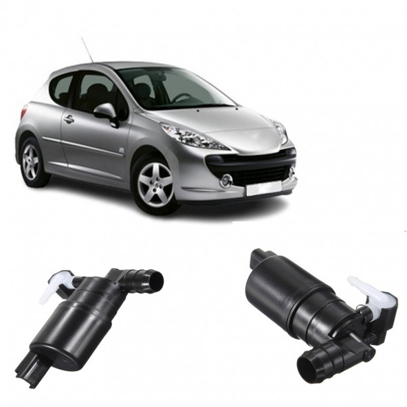 PEUGEOT 207 - 307 CAM SU FİSKİYE MOTORU ÇİFT ÇIKIŞ - 3
