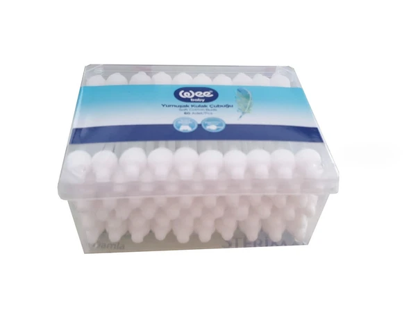 Wee Baby Emniyetli Pamuklu Çubuk 60 Adet - 2