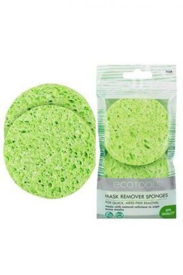 Ecotools Mask Remover Sponges Yüz Temizleme Süngeri 2 Adet 079625074383