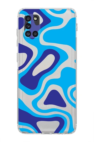 PrintiFy  Samsung Galaxy A31 Kamera Korumalı Kapak Renkli Desen Tasarımlı Şeffaf Kılıf ürün görseli 1