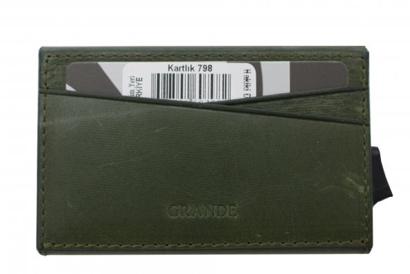 Gd 798 Grande Hakiki Deri, Mekanizmalı, Erkek Cüzdan, Kartlık - 3