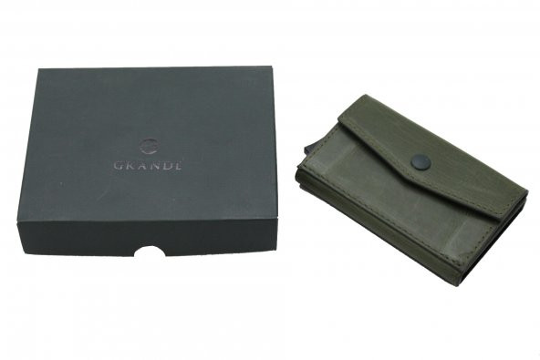 Gd 798 Grande Hakiki Deri, Mekanizmalı, Erkek Cüzdan, Kartlık - 6