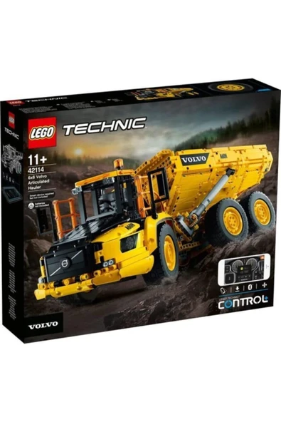 Technic 6x6 Volvo Mafsallı Kamyon (42114) Yapım Seti (2193 Parça)