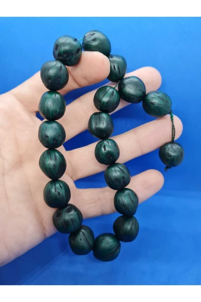 GÜMÜŞTEL EL SANATLARI Efe Boyda Doğal Kokulu Andız Ağacı Tesbih