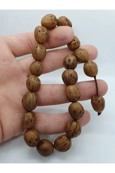 GÜMÜŞTEL EL SANATLARI Sistemli Doğal Kesim Kokulu Andız Ağacı Tesbih