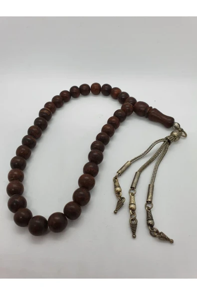 GÜMÜŞTEL EL SANATLARI Ceviz Ağacı Tesbih - Resim 2