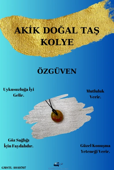 GÜMÜŞTEL EL SANATLARI Sertifikalı Yosunlu Akik Doğal Taş Kolye Sürpriz Hediyeli Aaa Kalite Makrome Kapama ürün görseli 1
