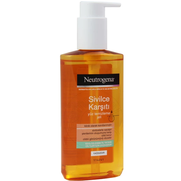 Neutrogena Sivilce Karşıtı Yüz Temizleme Jeli 200 ml