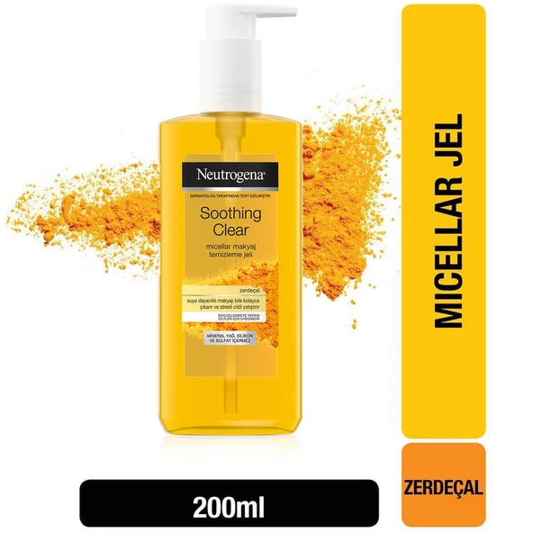 Neutrogena Soothing Clear Micellar Makyaj Temizleme Jeli 200 ml - 2