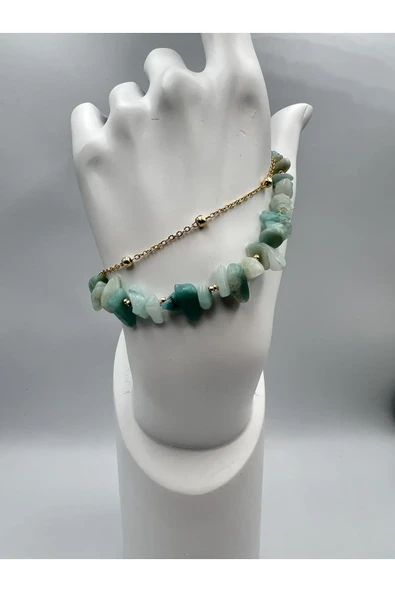 GÜMÜŞTEL EL SANATLARI Sertifikalı Hematit Doğal Taş Tasarım Bileklik Aaa Kalite Hafıza Konsantrasyon Kıvrak Zeka - Resim 2