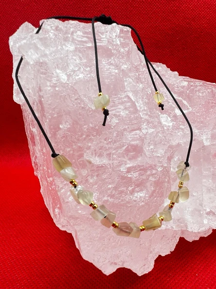 GÜMÜŞTEL EL SANATLARI Sertifikalı Doğal Taş Kedi Gözü Tasarım Bileklik Handmade AAA Kalite ürün görseli 1