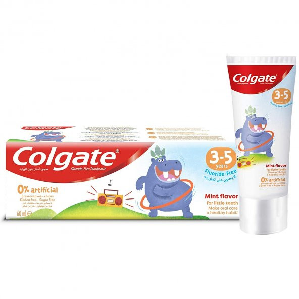 Colgate Nane Aromalı Florürsüz 3-5 Yaş Arası Çocuk Diş Macunu 60 ml