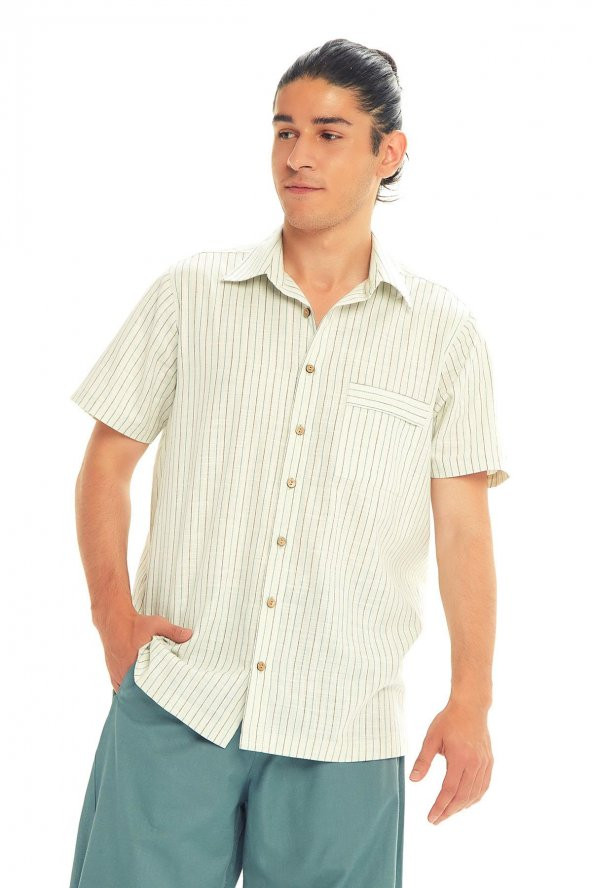 Rahat Kesim Kısa Kollu Erkek Gömlek