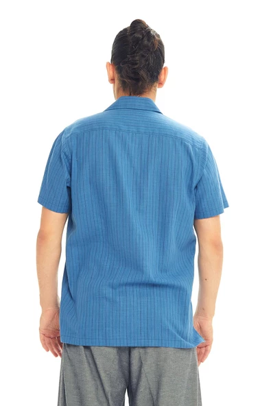 Rahat Kesim Kısa Kollu Erkek Gömlek - 4