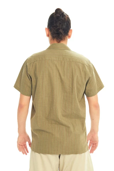 Rahat Kesim Kısa Kollu Erkek Gömlek - 4