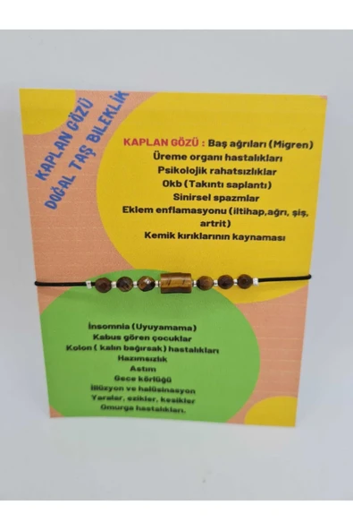 GÜMÜŞTEL EL SANATLARI Sertifikalı Opal Hematit Oniks Doğal Taş Bileklik 8mm - 3