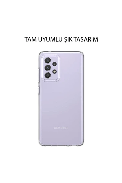 PrintiFy  Samsung Galaxy A03s 4g Uyumlu Kapak Unicorn Tasarımlı Şeffaf Silikon Kılıf - 4