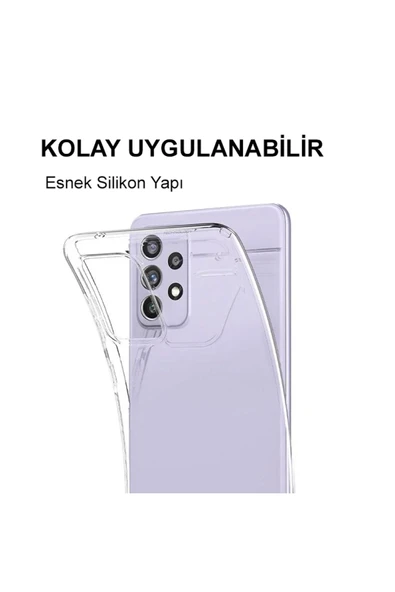 PrintiFy  Samsung Galaxy A03s 4g Uyumlu Kapak Unicorn Tasarımlı Şeffaf Silikon Kılıf - 2