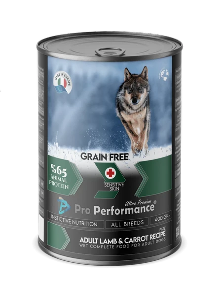 Pro Performance Tahılsız kuzu etli yetişkin köpek Konserve maması 400 gr