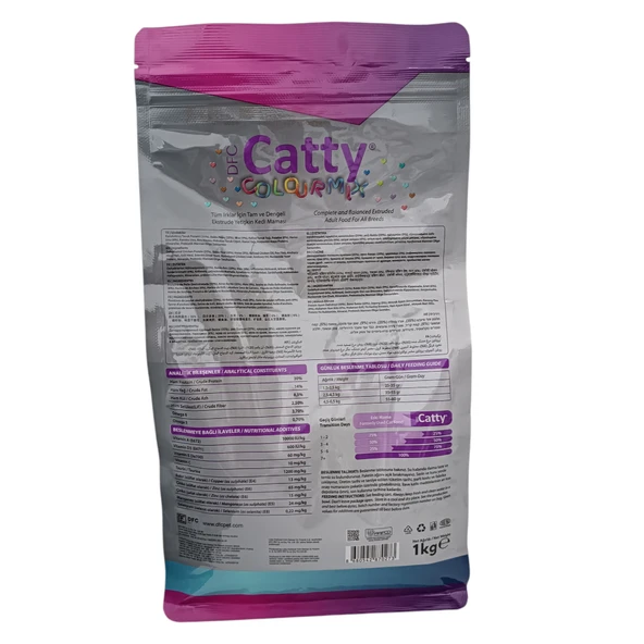 Catty Tavuklu Yetişkin Kedi Maması 1 Kg - 2