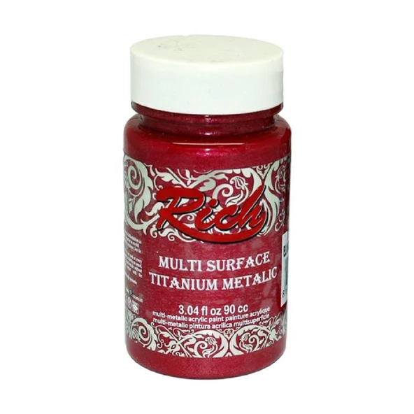 Rich Multi Surface Titanium Metalik Boya 90 cc Elma Şekeri 2546 ürün görseli 1