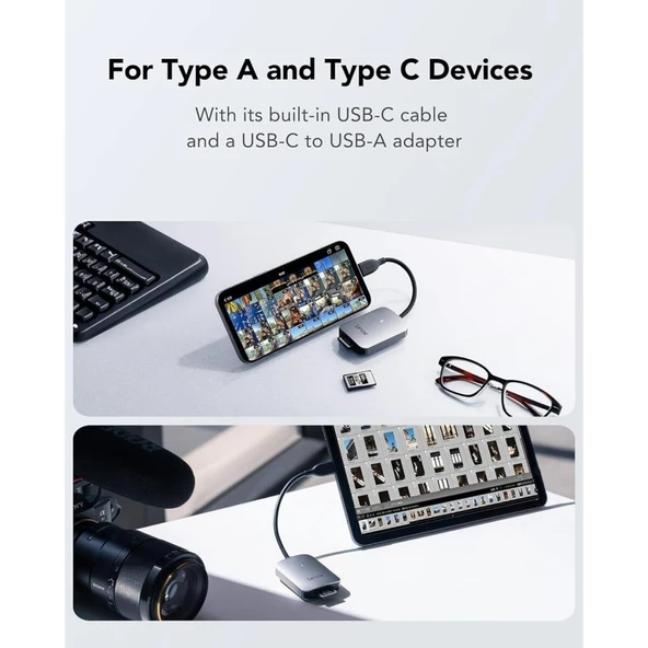 RW515 Profesyonel Cfexpress Tip A Kart Okuyucu - 4